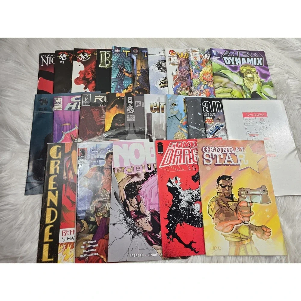 Indie Comics - 25 Comic Books! BIG NAMES Assortment Comics Great Condition! B36